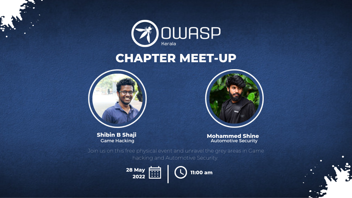OWASP Kerala - Chapter Meet May 2022
