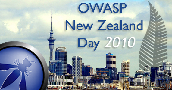OWASP NZ Day 2010 - Web Banner