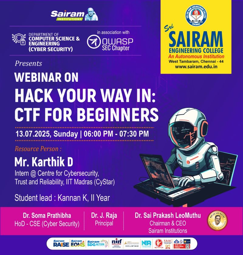 Hack Your Way In: CTF for Beginners