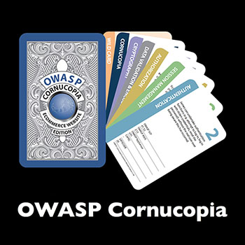 OWASP Cornucopia deck and cards